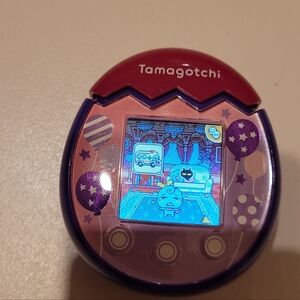 Tamagotchi Pix Party Purple Balloons - Great Condition